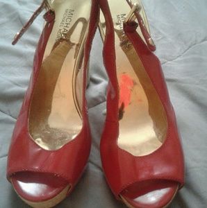 Michael Kors sling back heels